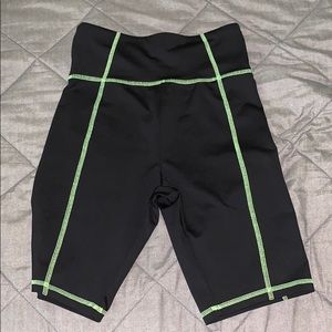Workout biker shorts